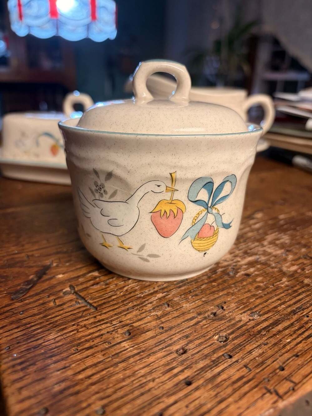 Vintage International China Marmalade Stoneware Goose Multiple Items - Picture 11 of 16